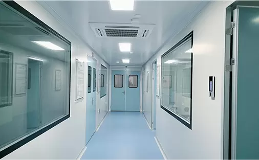 Cleanroom Laboratory Corridor &amp; Facility Layout