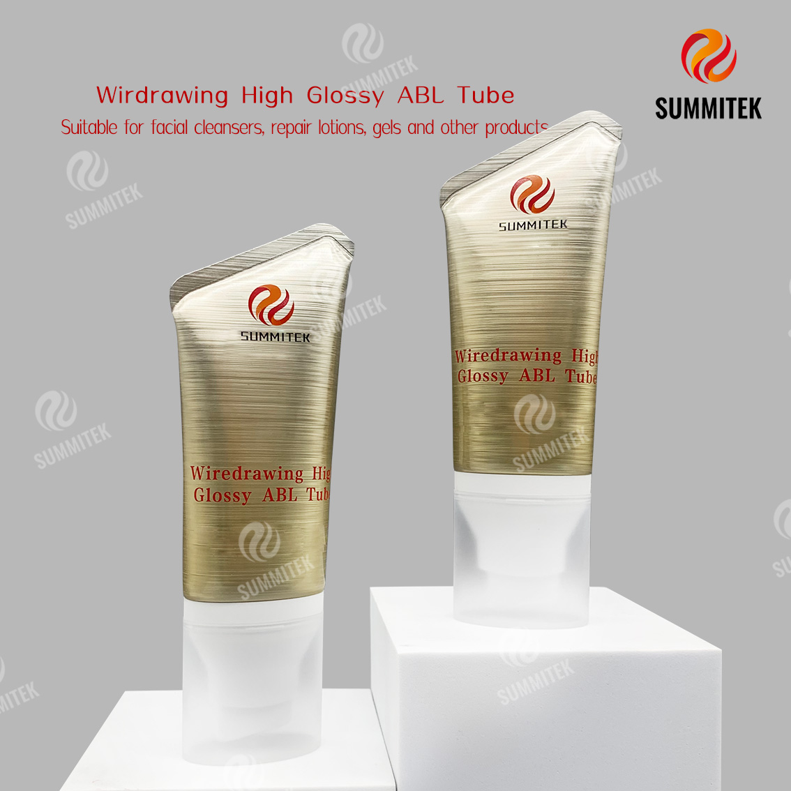Tubo ABL de alto brilho para trefila&ccedil;&atilde;o | Tubo cosm&eacute;tico de alum&iacute;nio escovado