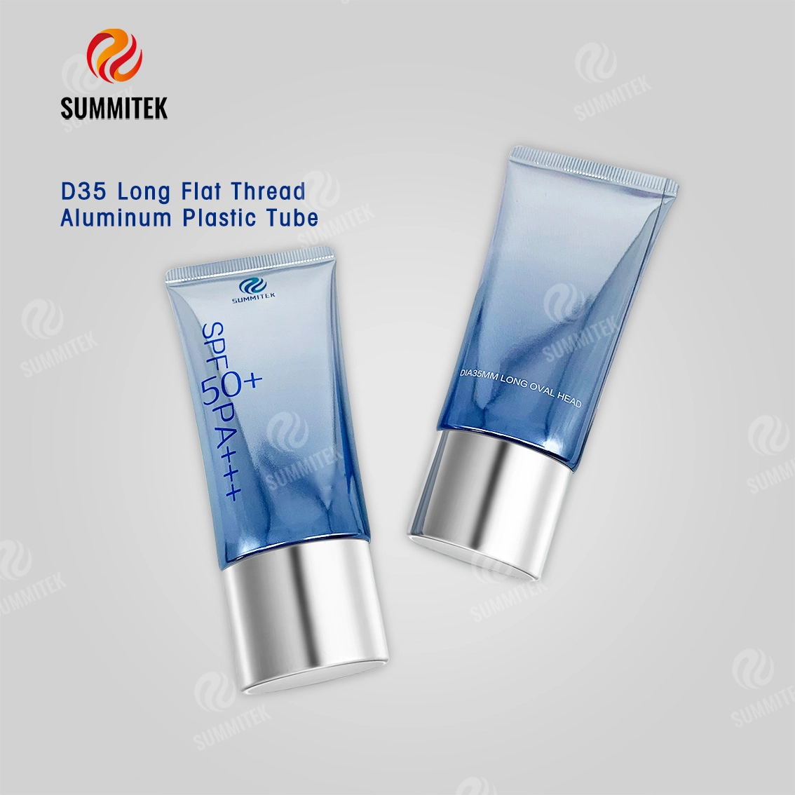 Tubo ABL com bico longo D35 | Empacotamento galvanizado matte da prote&ccedil;&atilde;o solar da c&oacute;pia do inclina&ccedil;&atilde;o do tamp&atilde;o