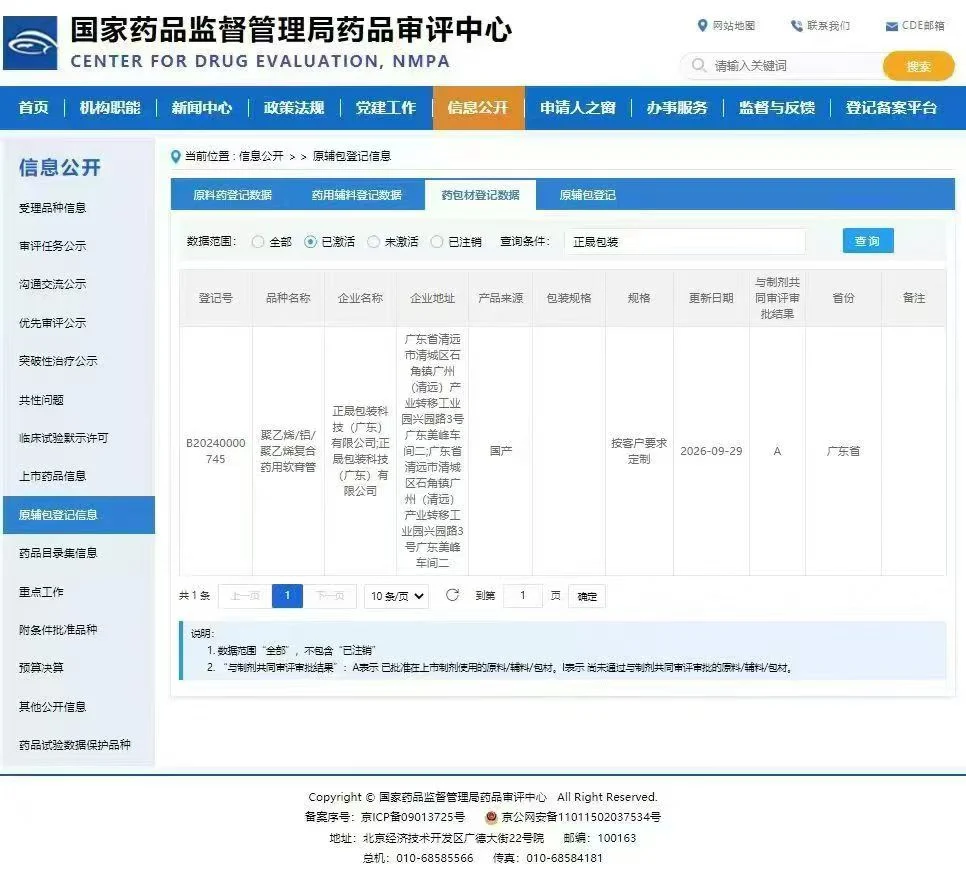 Tubos compostos farmac&ecirc;uticos Summitek alcan&ccedil;am status de registro de n&iacute;vel A